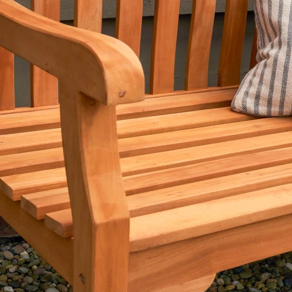 Kingsbury Small Outdoor Bench - Image 4