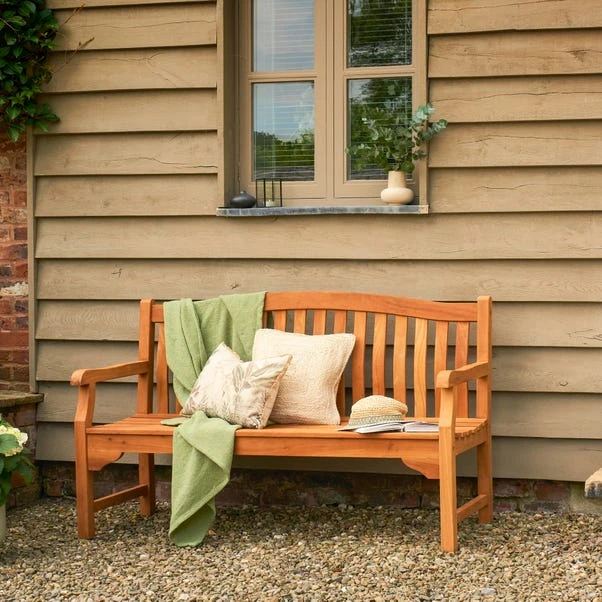 Kingsbury Medium Outdoor Bench - Image 2