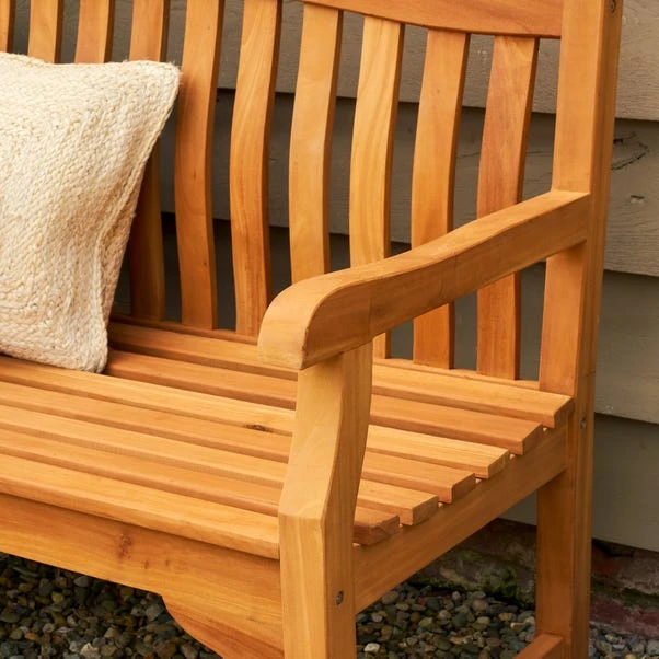 Kingsbury Medium Outdoor Bench - Image 3