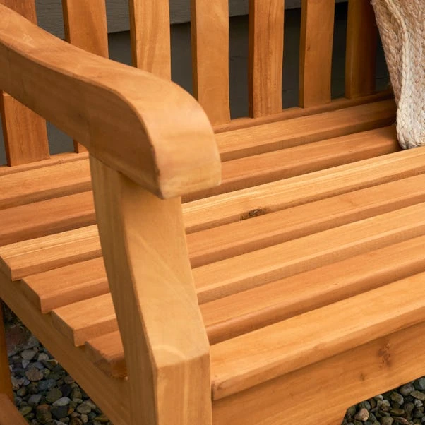 Kingsbury Medium Outdoor Bench - Image 4