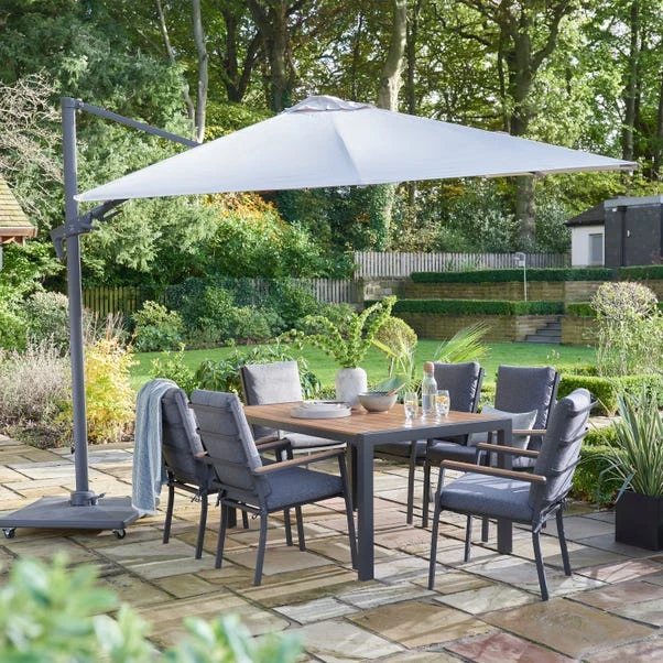Easton 6 Seater Outdoor Dining Set - Image 2