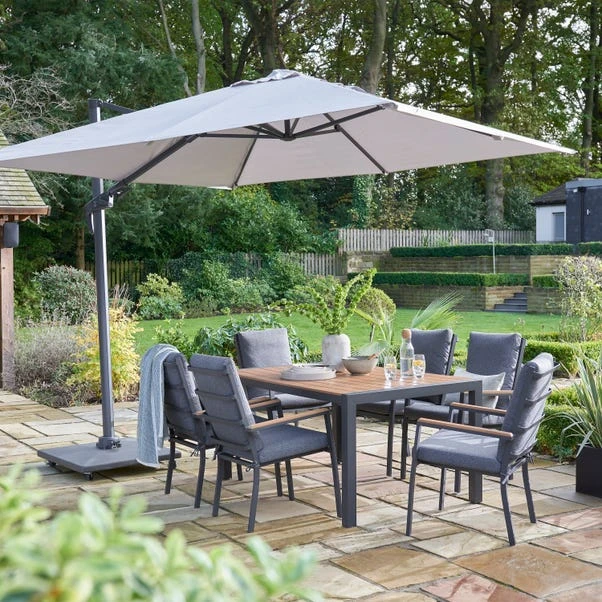 Easton 6 Seater Outdoor Dining Set - Image 3