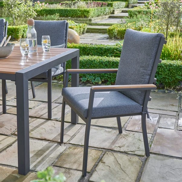 Easton 6 Seater Outdoor Dining Set - Image 4